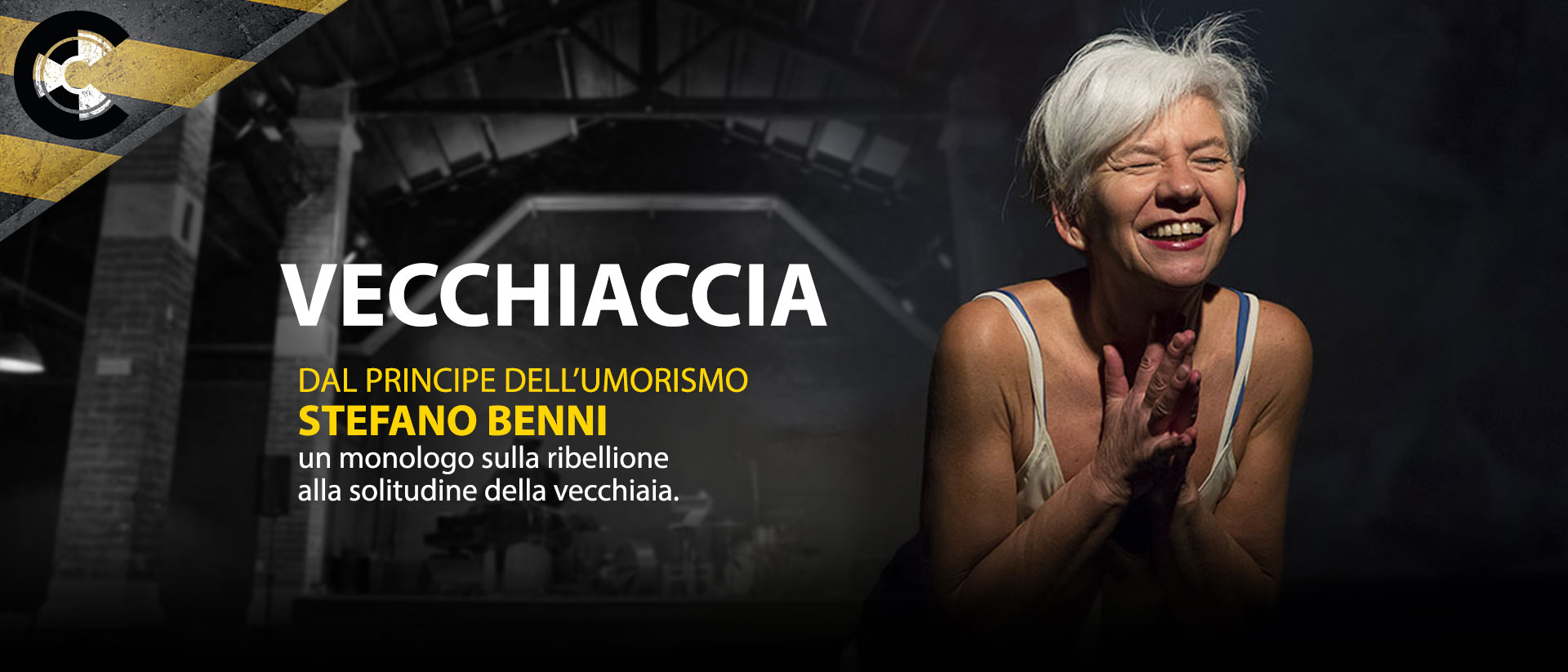 Vecchiaccia - monologo da Le beatrici di Stefano Benni con Francesca Garioni